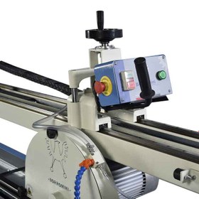 تصویر دستگاه سنگبری برومینی 260 لینیرگاید با گیربکس دستی Borromini linear guide stone cutting machine 260