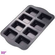 تصویر قالب مافین مستطیل ۸ عددی تفلون 