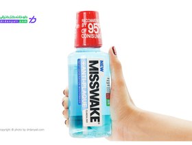 تصویر دهان شویه آنتی پلاک میسویک 400 میل MISSWAKE Mouthwash Anti Plaque 400ml