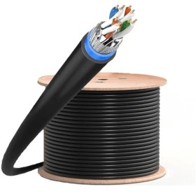 تصویر کابل شبکه CAT 6 SFTP OUT DOOR 