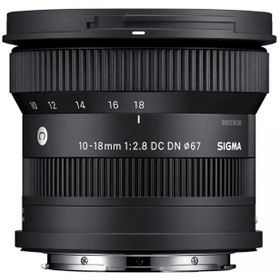 تصویر لنز سیگما Sigma 10-18mm f/2.8 DC DN Contemporary for Sony E Sigma 10-18mm f/2.8 DC DN Contemporary for Sony E