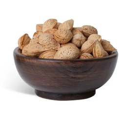 تصویر بادام کاغذی خام 250گرمی 