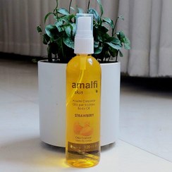 تصویر روغن ماساژ بدن خوشبو و تحریک کننده برند آملفی | رایحه توت فرنگی 
