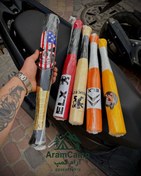 تصویر چوب بیسبال ۴۵ سانتی skeleton 