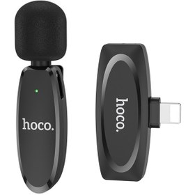 تصویر میکروفون بی سیم هوکو مدل L15 با سری ا HOCO L15 Wireless digital microphone TYPE-C HOCO L15 Wireless digital microphone TYPE-C