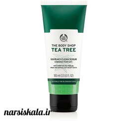 تصویر محصول سه کاره درخت چای بادی شاپ (The Body Shop Tea Tree 3 In 1 Wash, Scrub, Mask) 