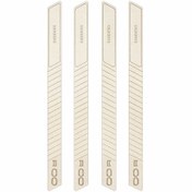 تصویر محافظ و ضربه گیر درب خودرو ماهوت سری RAZR رنگ white مناسب برای RENAULT SANDERO 