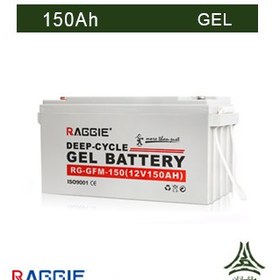 تصویر باتری 150 آمپرساعت 12 ولت RAGGIE مدل RG-GFM-150AH 