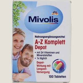 تصویر مولتی ویتامین کامل A-Z دپو میوولیس dm Mivolis A-Z Komplett Depot |