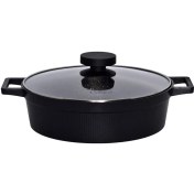 تصویر تابه دو دسته یونیک مدل دیاموند سایز ۲۸ کف گرانیت 