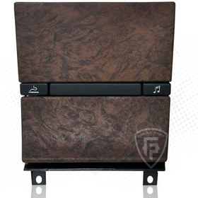 تصویر قاب جا رادیو و جاسیگاری طرح چوب مات پژو پارس قدیم (شرکتی) 