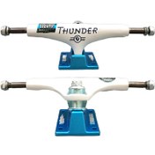 تصویر تراک اسکیت برد Thunder Hollow Lights Lunar رنگ سفید آبی 