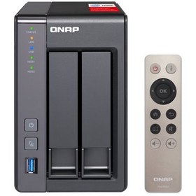 تصویر ذخیره ساز تحت شبکه کیونپ TS-251 Plus-8G QNAP TS-251 Plus 8G Diskless NAS