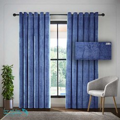 تصویر پرده پانچ مخمل شانل 8819 