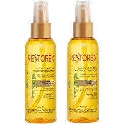 تصویر روغن آرگان رستورکس Restorex اورگانیک حاوی عصاره پیچک(100 میل) Restorex organic argan oil containing ivy extract (100 ml)