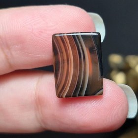 تصویر نگین سنگ عقیق سلیمانی معدنی کد Z7101 