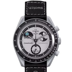 تصویر ساعت امگا سواچ Omega x Swatch Earth phase 