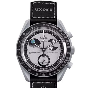 تصویر ساعت امگا سواچ Omega x Swatch Earth phase 