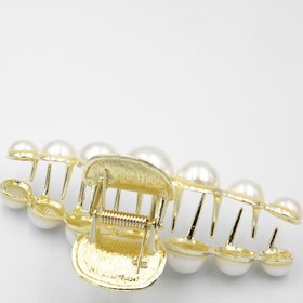 تصویر کلیپس فلزی مرواریدی - کد C104 