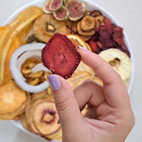 تصویر توت فرنگی خشک 