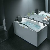 تصویر وان جکوزی زرین آب مدل پرینس سایز ۱۸۰*۹۰ 