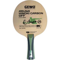 تصویر چوب راکت پینگ پنگ جوو مدل آرونا هینوکی کربن 