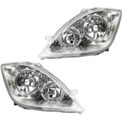 تصویر چراغ جلو تیبا مدرن فابریکی چپ و راست tiba head light modern