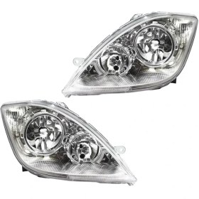 تصویر چراغ جلو تیبا مدرن فابریکی چپ و راست tiba head light modern