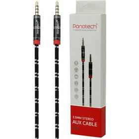 تصویر کابل AUX پاناتک مدل P-A12 طول 1 متر Panatech P-A12 AUX Cable 1M