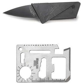 تصویر پک چاقو کارتی مدل سینکلر به همراه ابزار چند کاره مدل STE102 