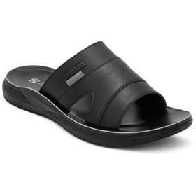 تصویر صندل مردانه شیمامدل ویدال رنگ مشکی سایز ۴۳ 