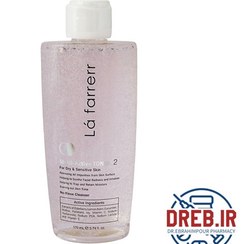 تصویر تونر مولتی اکتیو پوست خشک و حساس لافارر ۱۷۰ میلی لیتر La Farrerr Multi Active Toner For Dry And Sensitive Skin ۱۷۰ ml 