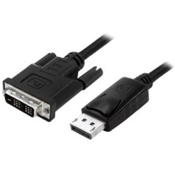 تصویر کابل مبدل DisplayPort به درگاه نر DVI طول5 متر 