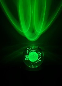 تصویر گوی کریستالی رنگی 6 سانتی 