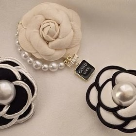 تصویر گل سینه طرح شنل 