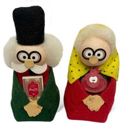 تصویر پیرمرد و پیرزن شب یلدا 