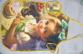 تصویر پیشبند فانتزی - طرح دختر اشپز 