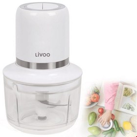 تصویر خرد کن چندکاره شارژی لیوو LIVOO Gemüsehacker LIVOO Zerkleinerer elektrischer Mixer kabellos LED DOP222 