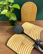 تصویر ابزار سیلیکونی دسته بامبو 