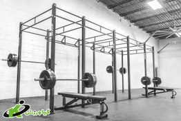 تصویر سازه کراسفیت مرکزی 5 دهنه مدل KV5UNIT KV5UNIT 5-door central crossfit structure