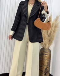 تصویر مانتو کتی السا - نسکافه ای / سایز ۱ ،از ۳۸ تا ۴۲ 