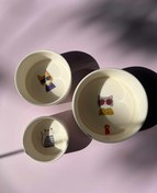 تصویر کاسه ماگ سرامیکی با ترنسفر طرح گربه - س 