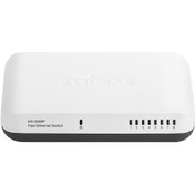 تصویر EDiMAX ES-3208P 8 Port Fast Ethernet Switch EDiMAX ES3208P 8 Port Fast Ethernet Switch