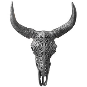 تصویر دیوار کوب جمجمه گاو مدل GM16 