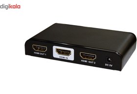 تصویر اسپلیتر 1 به 2 HDMI لنکنگ مدل LKV312EDID ا Lenkeng LKV312EDID 1 x 2 HDMI Splitter Lenkeng LKV312EDID 1 x 2 HDMI Splitter
