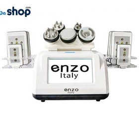 تصویر کویتیشن لاغری ۸ کیم انزو ایتالیا دارای سیستم مکش و ار اف های چند قطبی enzo Italy enzo Italy