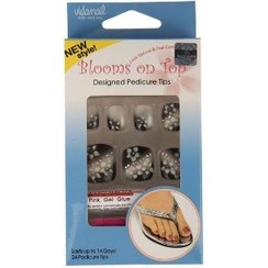 تصویر ناخن مصنوعی تریتون سری Blooms On Top مدل Tnail 25 