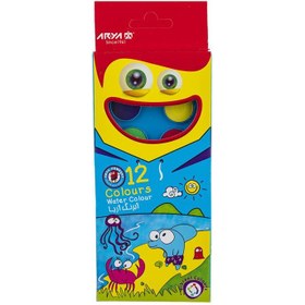 تصویر آبرنگ 12 رنگ آریا کد 5005 