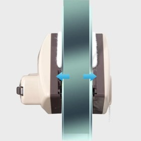 تصویر شیشه پاک کن مغناطیسی دو طرفه 