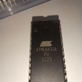 تصویر میکروکنترلر ATMEGA32A-PU اصلی اوریجینال ده عدد 